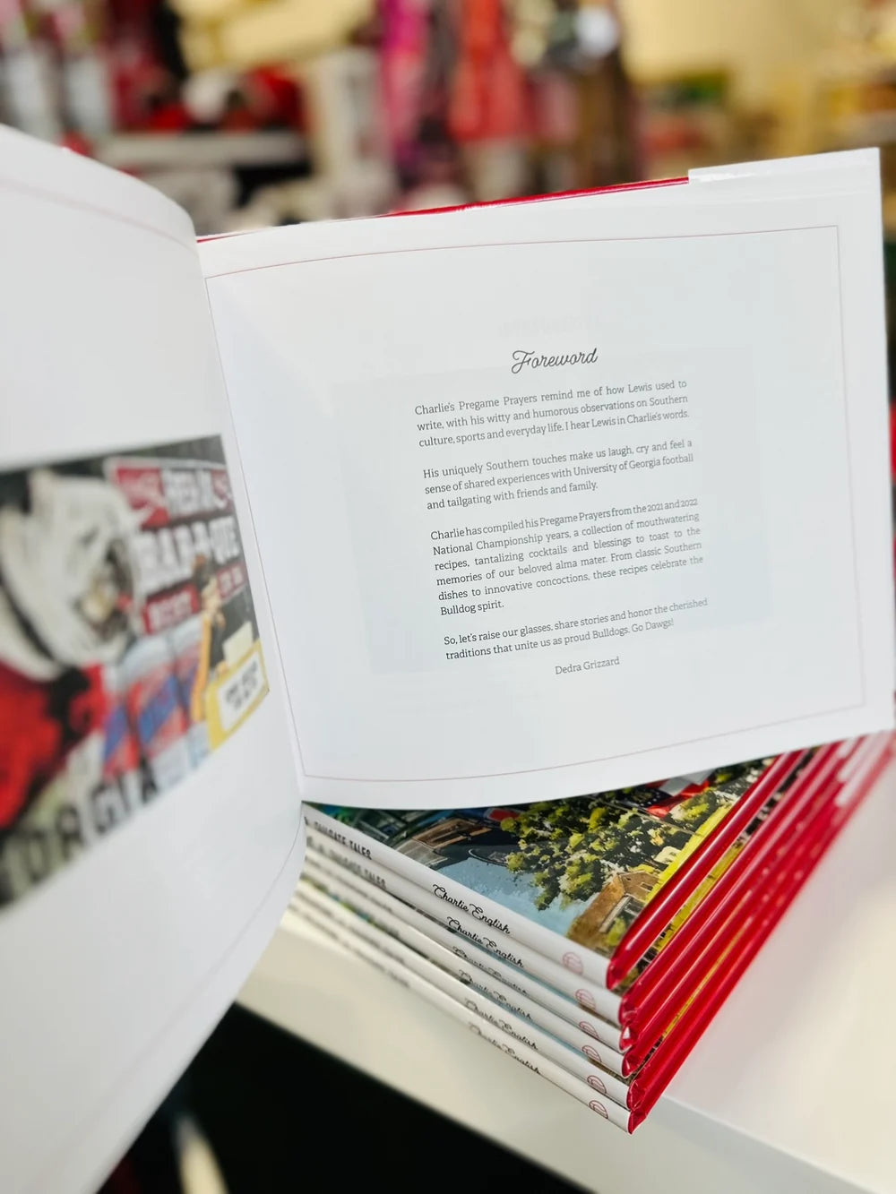 Pregame Prayers & Tailgate Tales Book by Charlie English