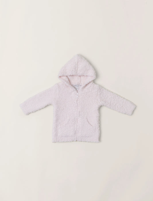 Barefoot Dreams Pink Fuzzy Infant Hoodie