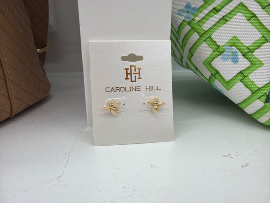 Caroline Hill Great Falls Bee Stud Earrings