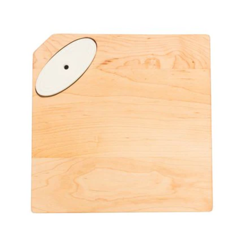 Nora Fleming Maple Cheese Board