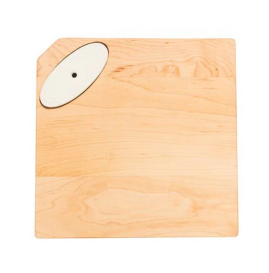 Nora Fleming Maple Cheese Board