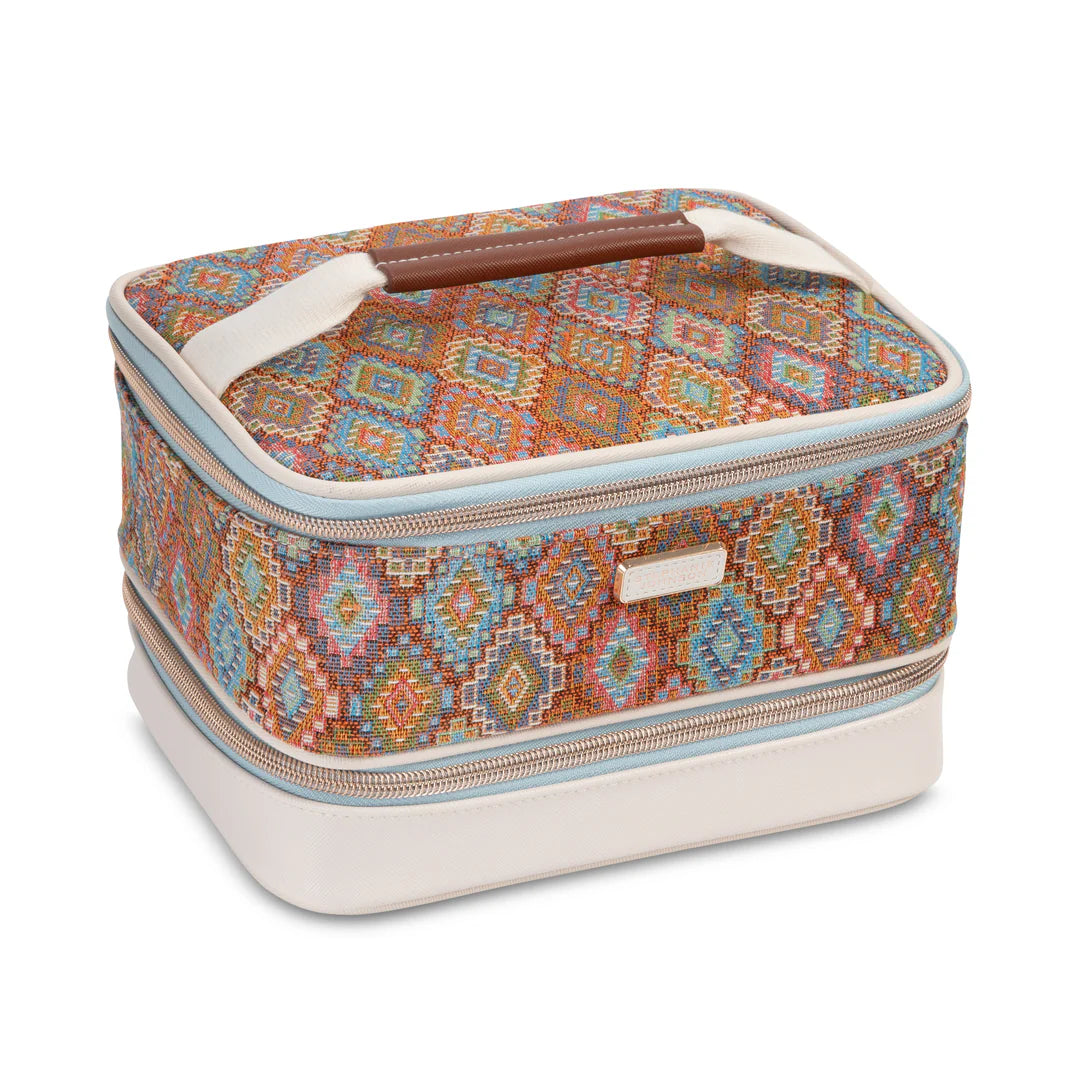 Stephanie Johnson Jenny Train Case -Bodrum Kilim