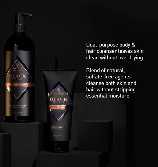 Jack Black Black Reserve Body and Hair Cleanser