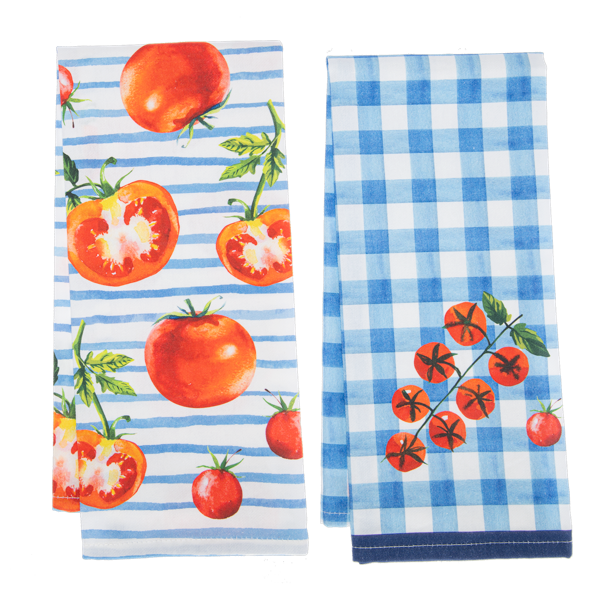 The Porch CBK Home Tomato Tea Towel Set