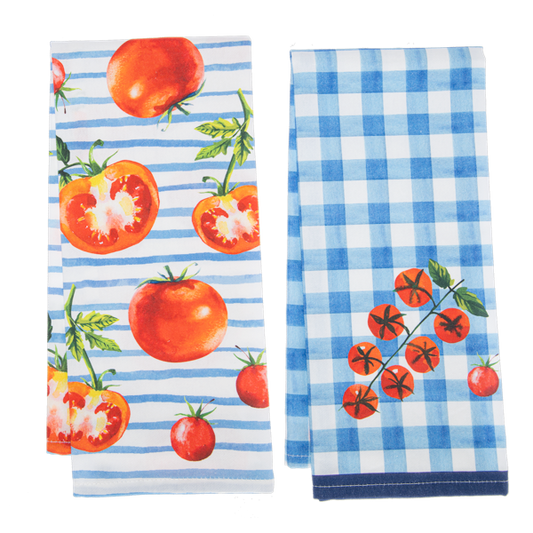 The Porch CBK Home Tomato Tea Towel Set