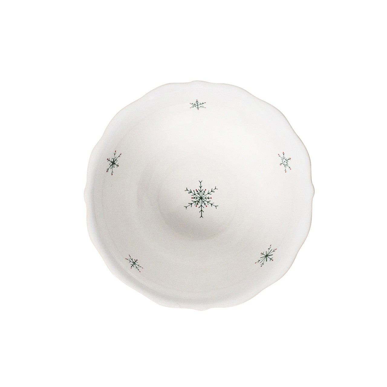 Juliska Country Estate Winter Frolic Cereal/Ice Cream Bowl- Evergreen