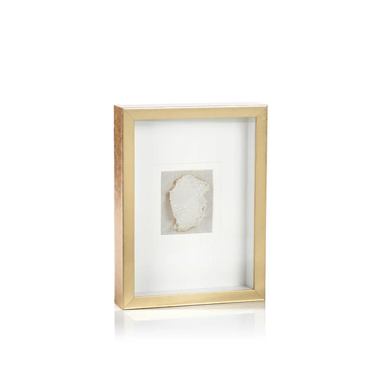 Zodax Gold Framed Crystal 12x16x2.5
