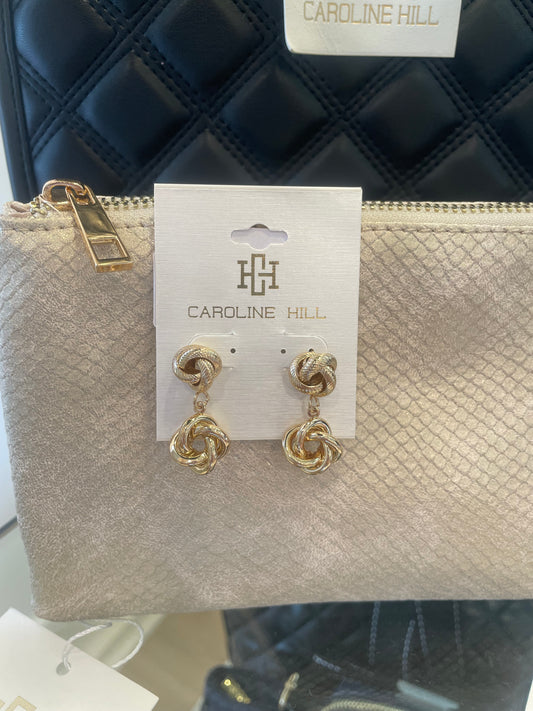 Caroline Hill Robbie Drop Knot Earring