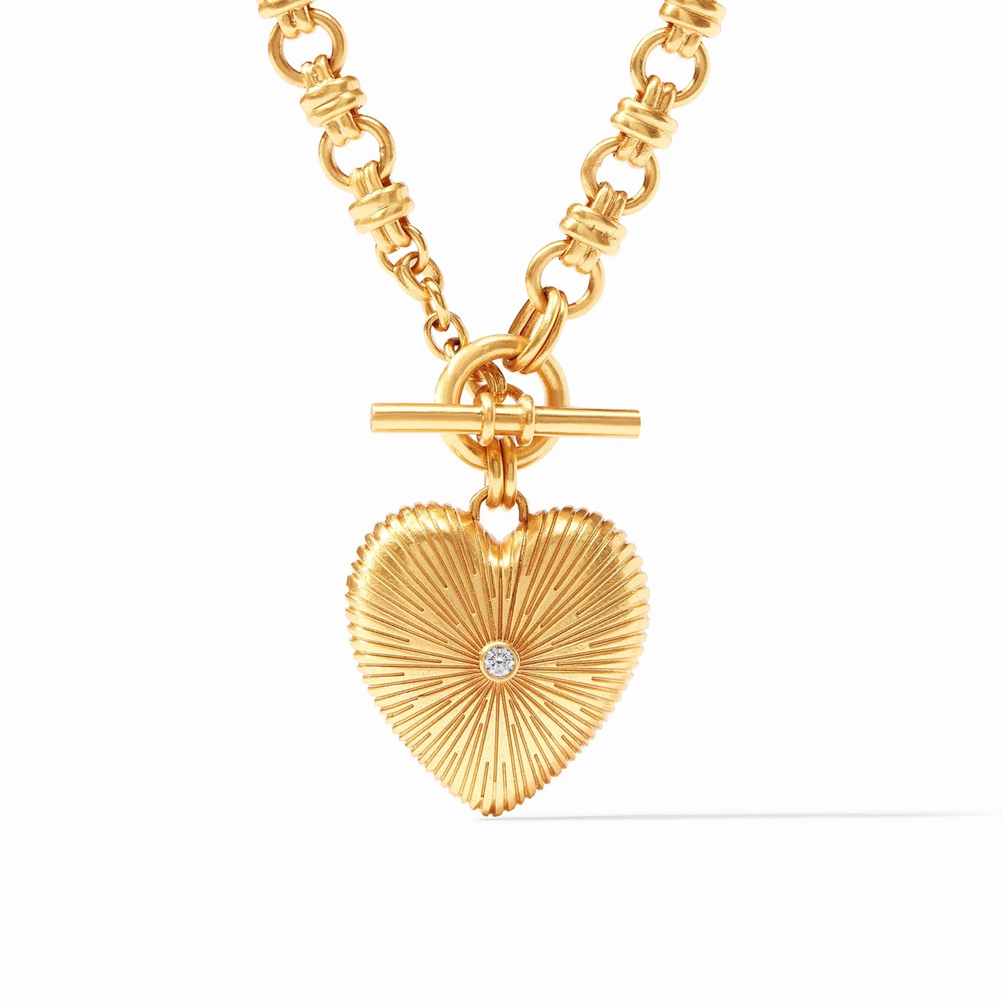 Julie Vos Esme Heart Link Necklace