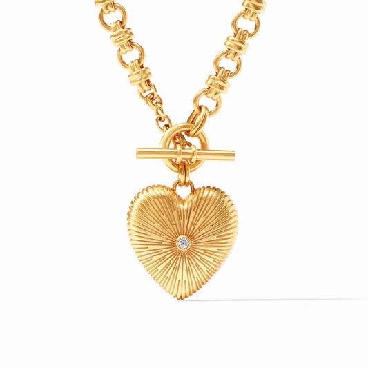 Julie Vos Esme Heart Link Necklace