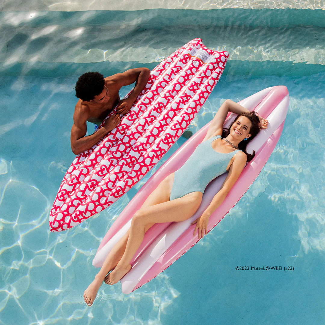 Funboy x Barbie Inflatable Surfboard Pool Float