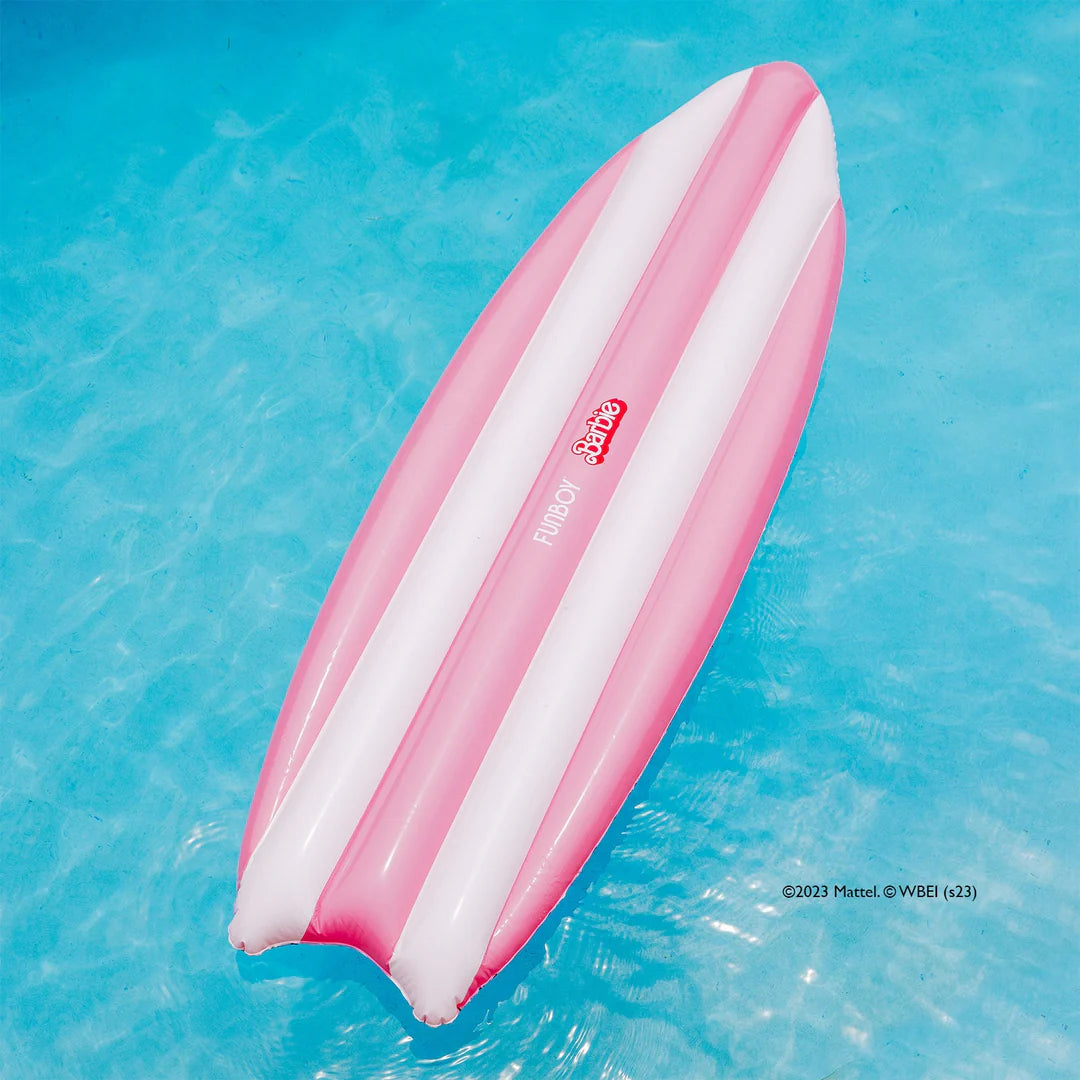 Funboy x Barbie Inflatable Surfboard Pool Float