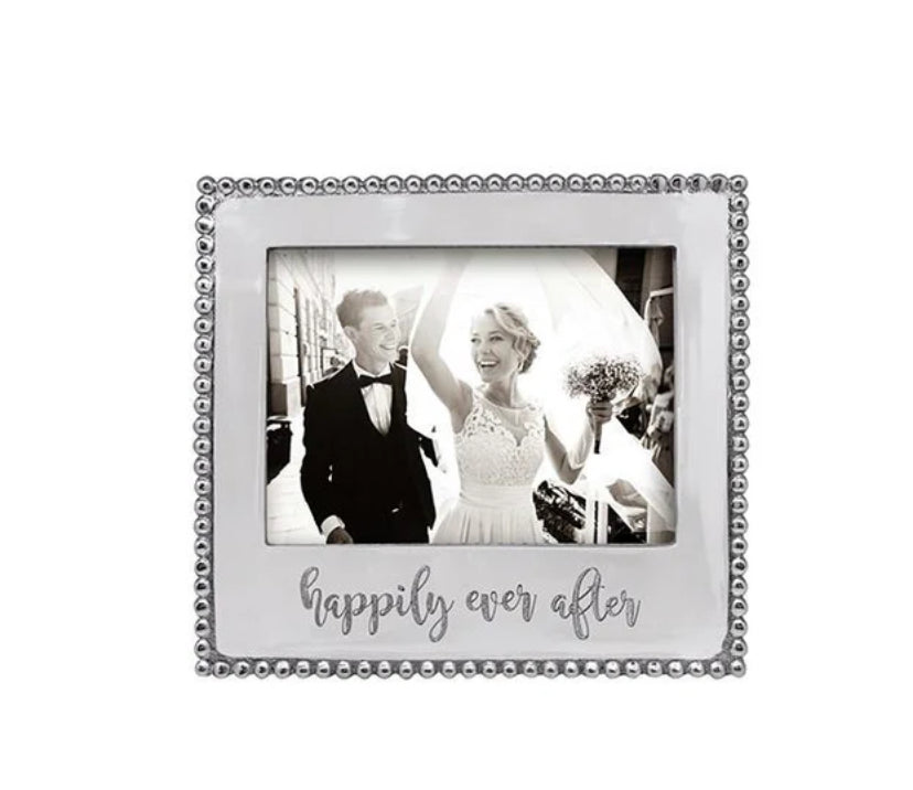 Mariposa Happily Ever After Beaded 5x7 Picture Frame