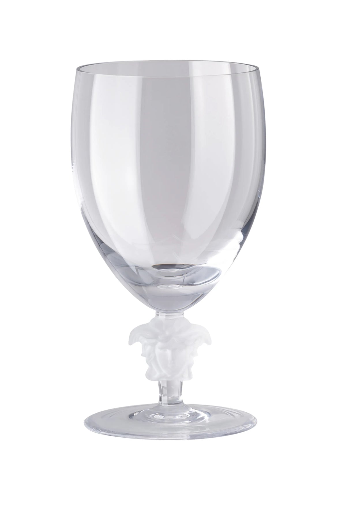 Versace Medusa Lumiere Short Stem Clear Water Goblets