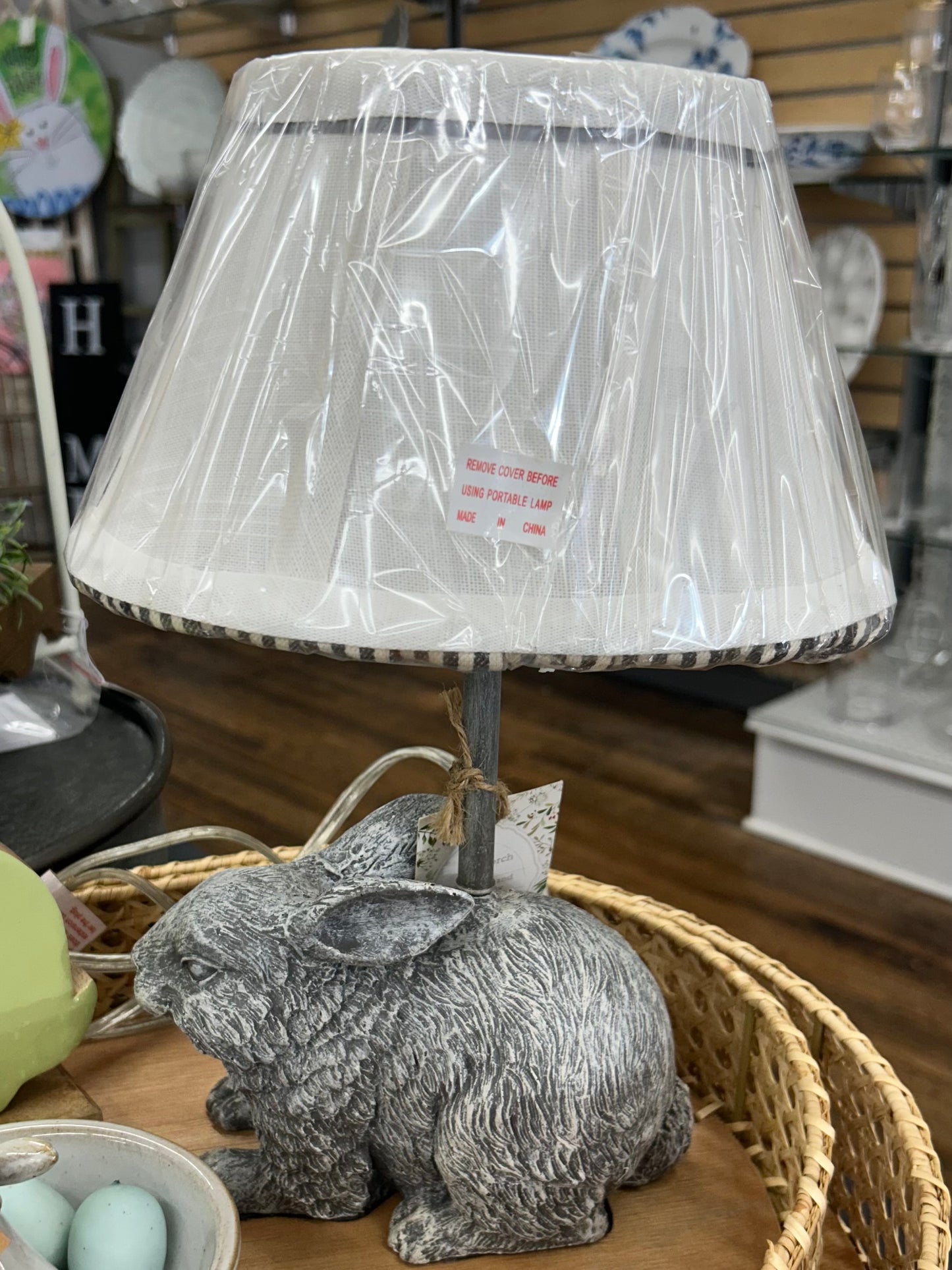 The Porch Small Bunny Accent Lamp
