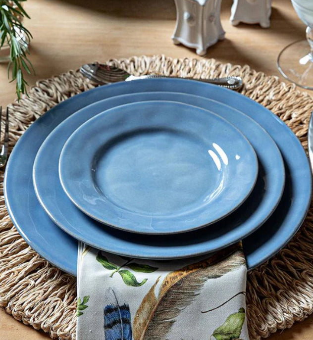 Juliska Puro Chambray Dinner Plate