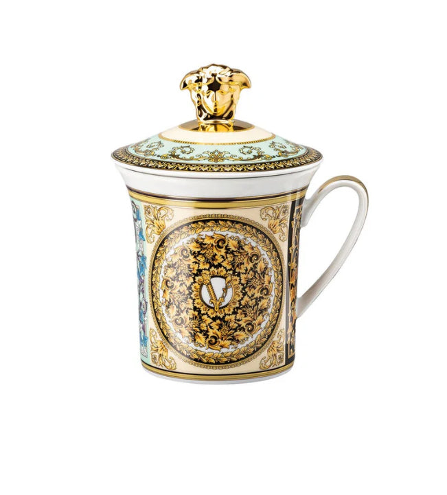 Versace Barocco Mosaic 30 Year Mug With Lid