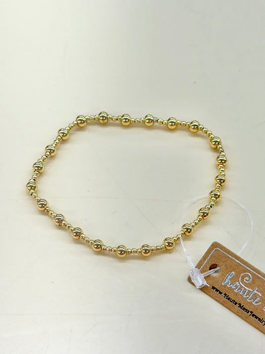 Haute Mess Gold Alternate Beads Bracelet