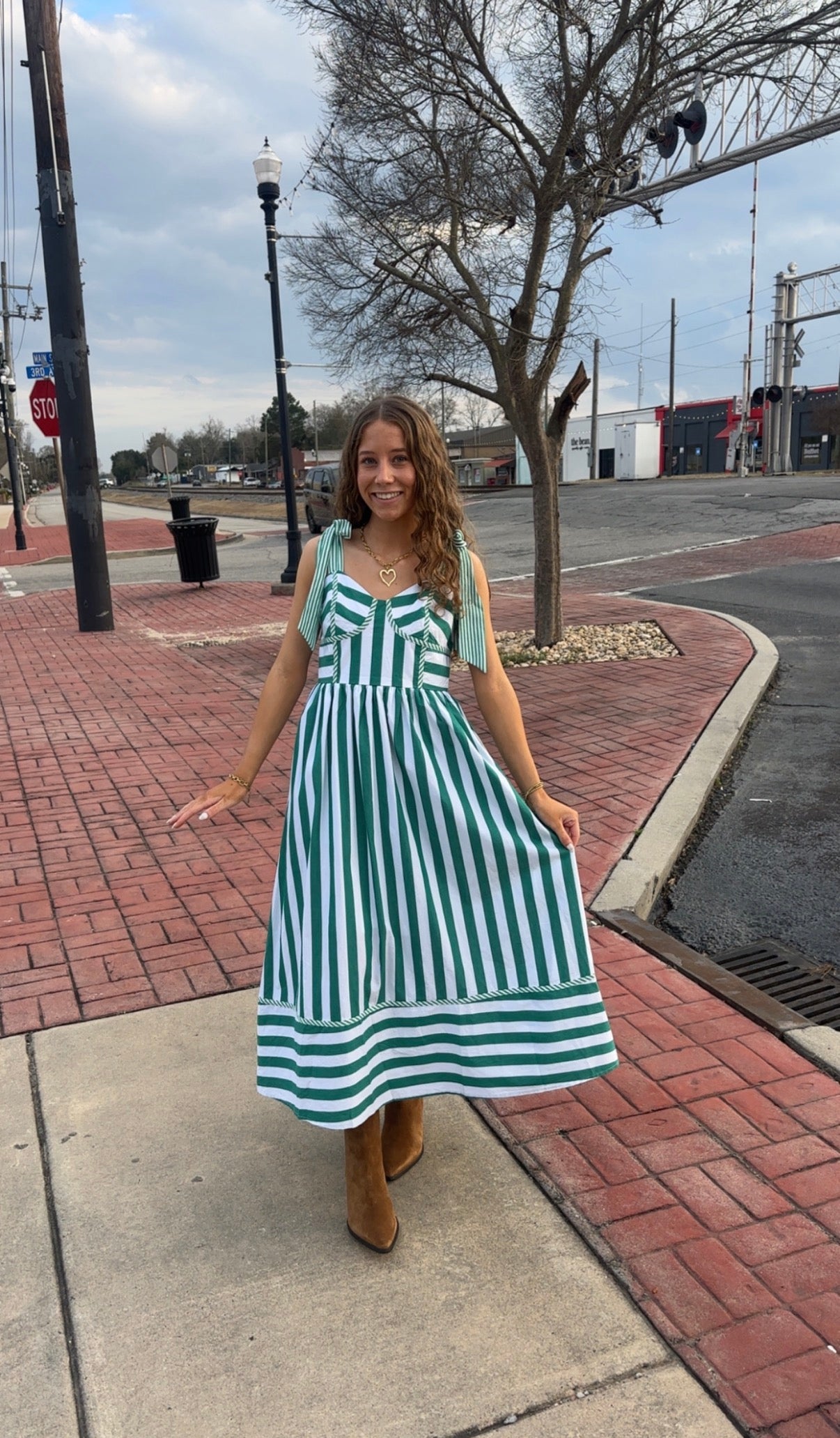 Palm Coast Midi Dress