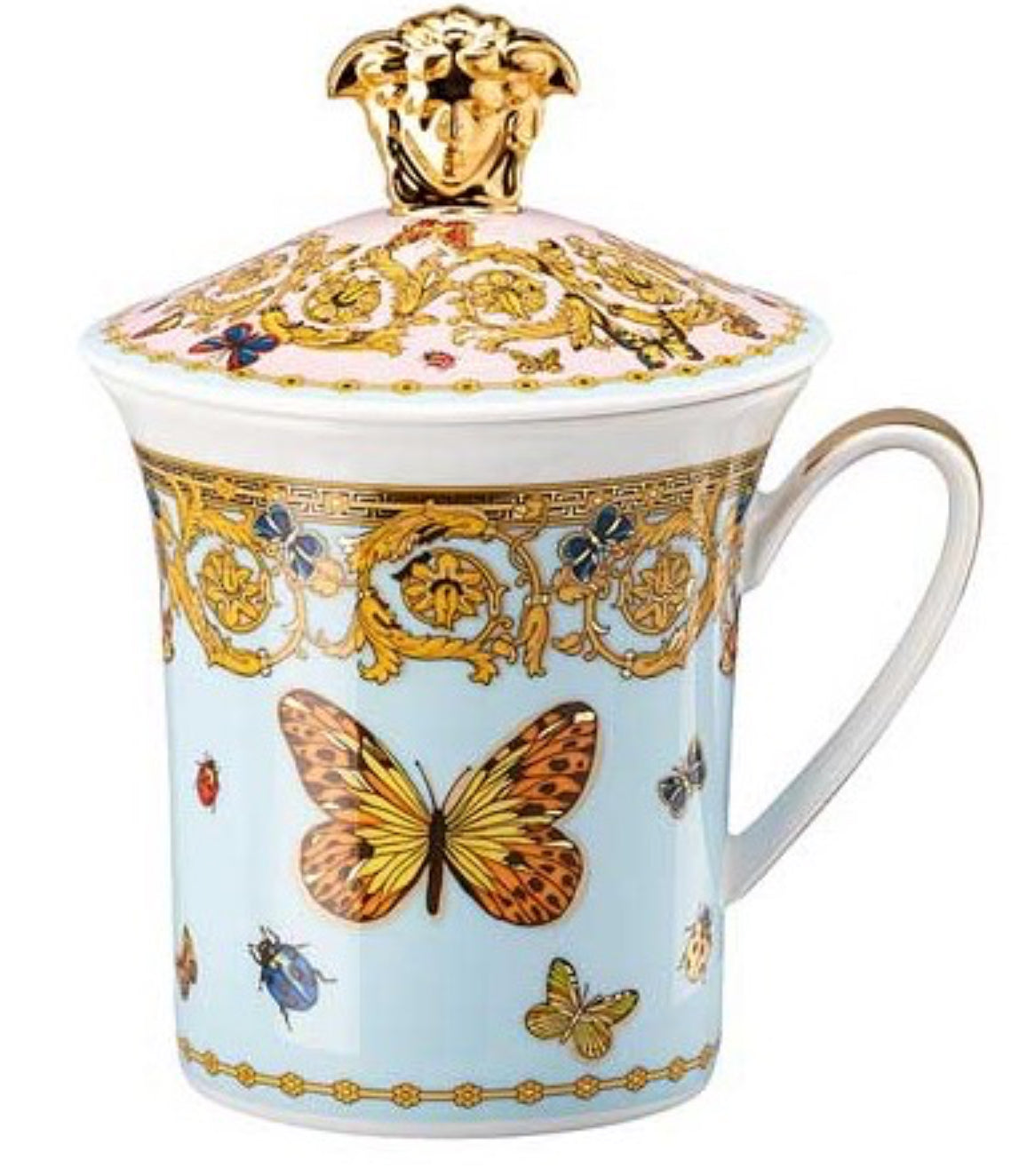 Versace 30 Year Butterfly Mug and Lid