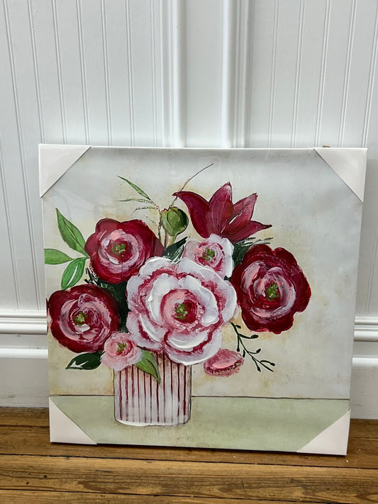 The Porch Floral Canvas