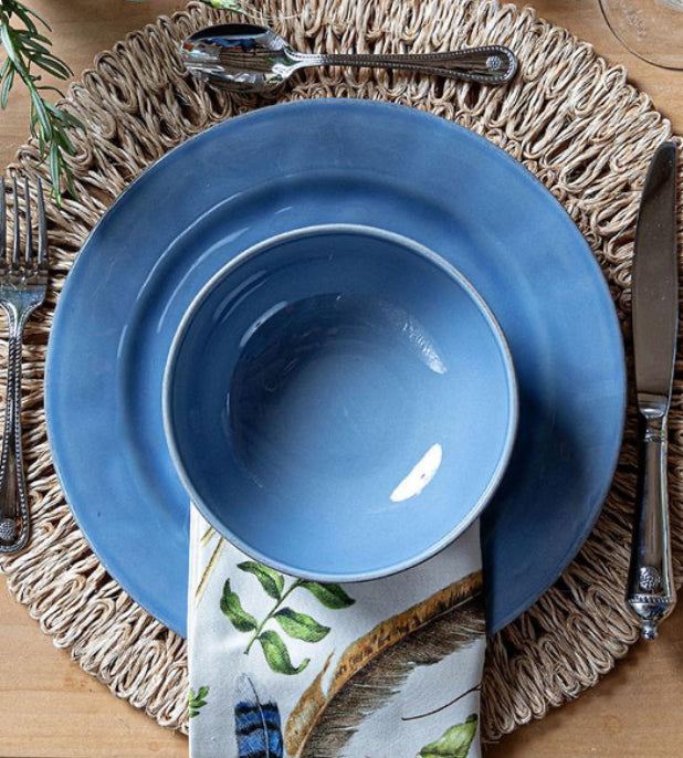 Juliska Puro Chambray Cereal/Ice Cream Bowl