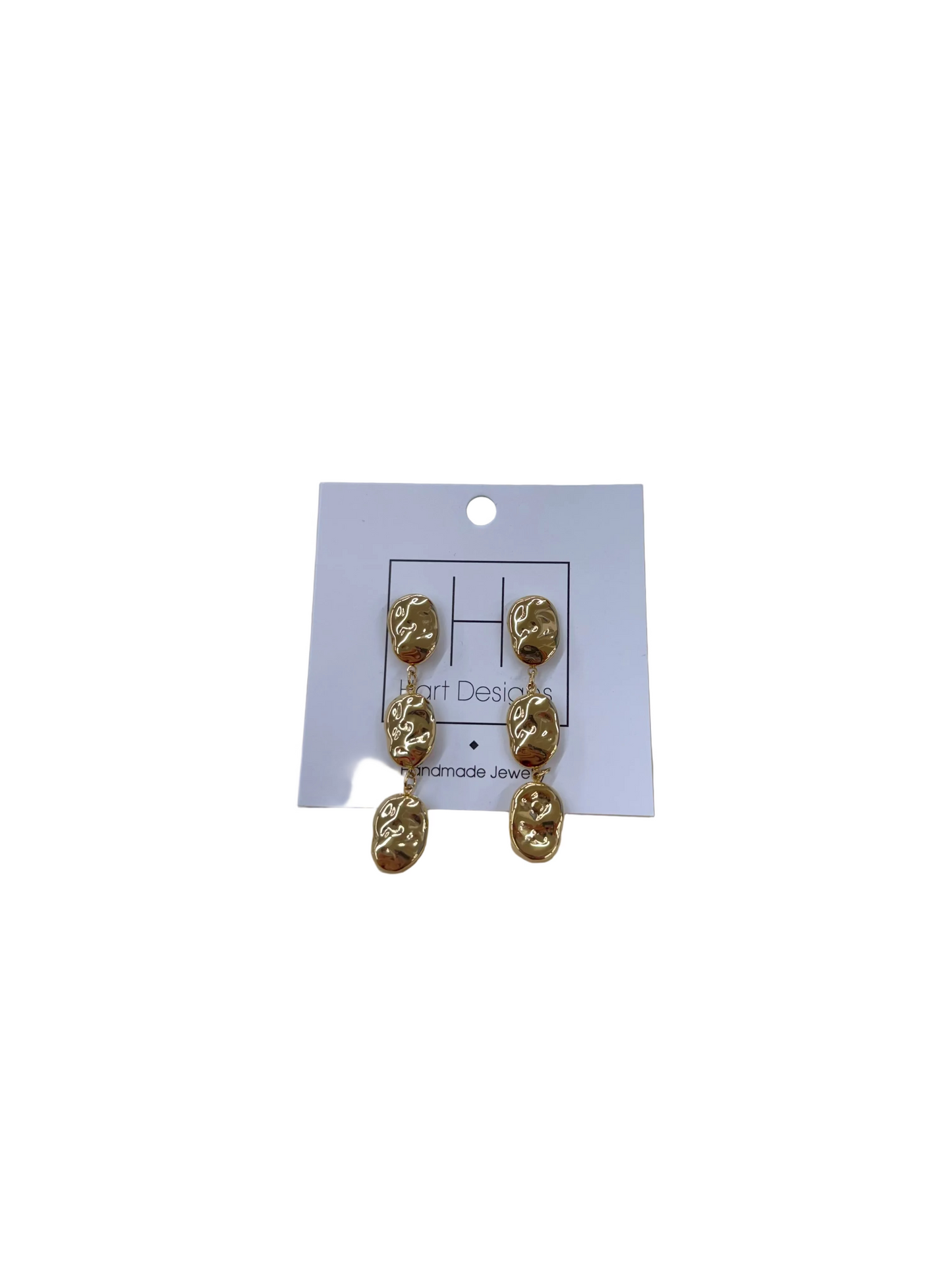 Hart Designs Gold Geo Dangle Earrings