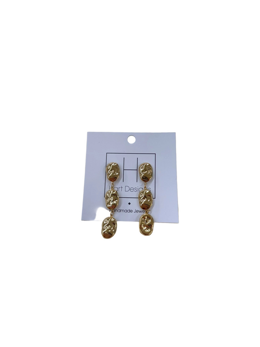 Hart Designs Gold Geo Dangle Earrings