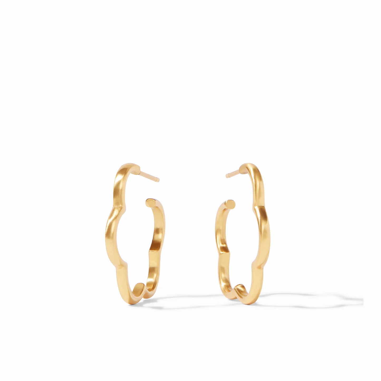 Julie Vos Gardenia Gold Hoop