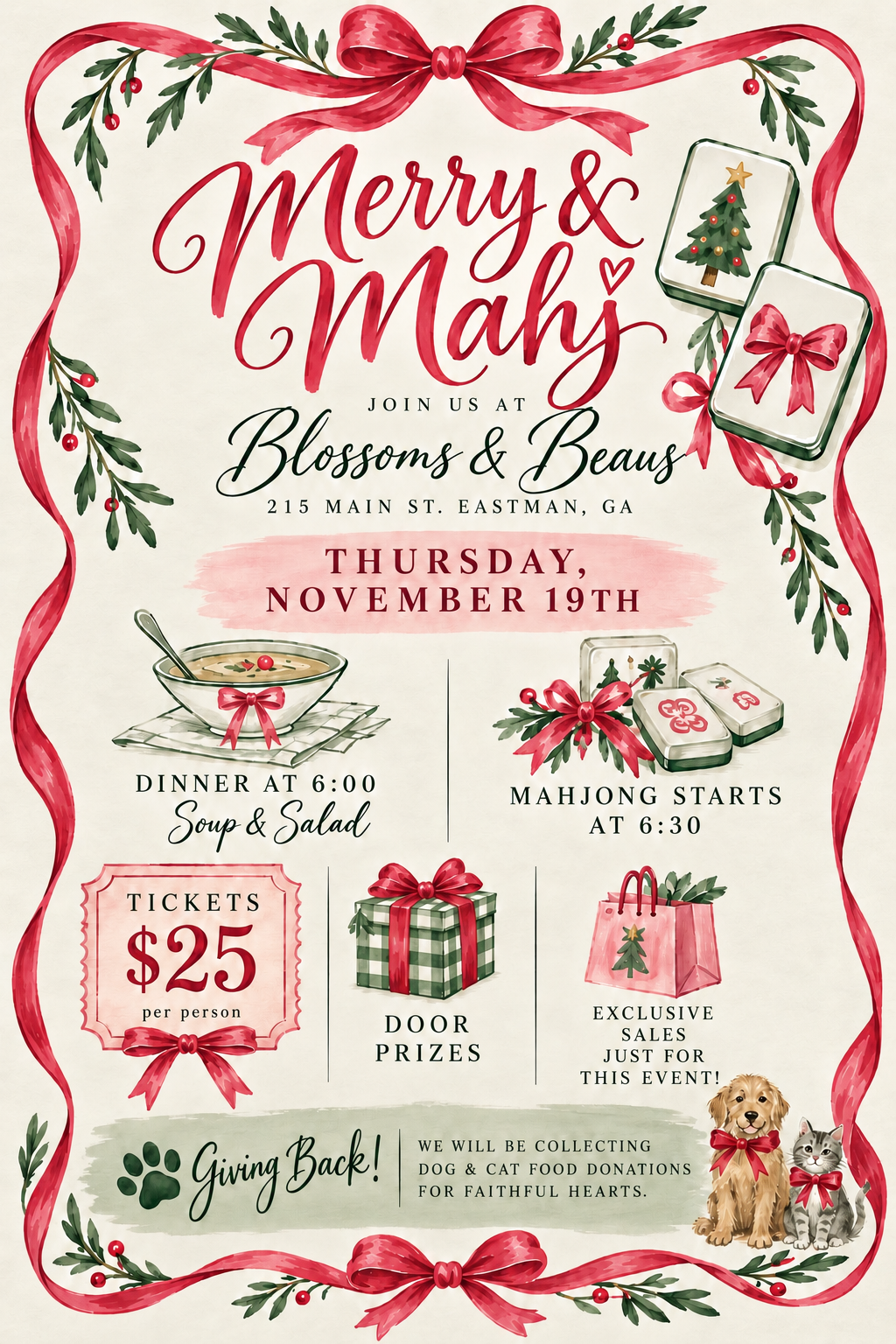 Merry & Mahj Event!
