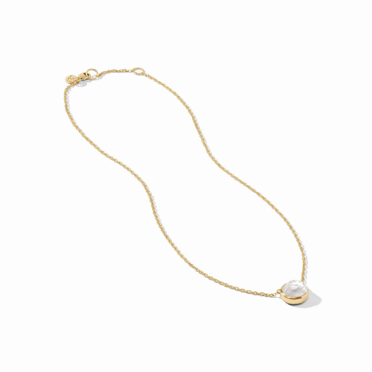 Julie Vos Nassau Solitaire Necklace