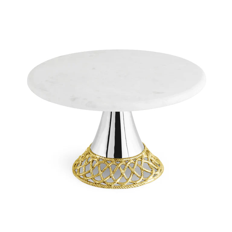 Michael Aram Love Knot Cake Stand