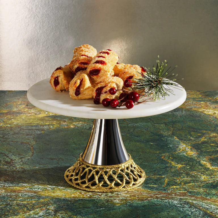 Michael Aram Love Knot Cake Stand