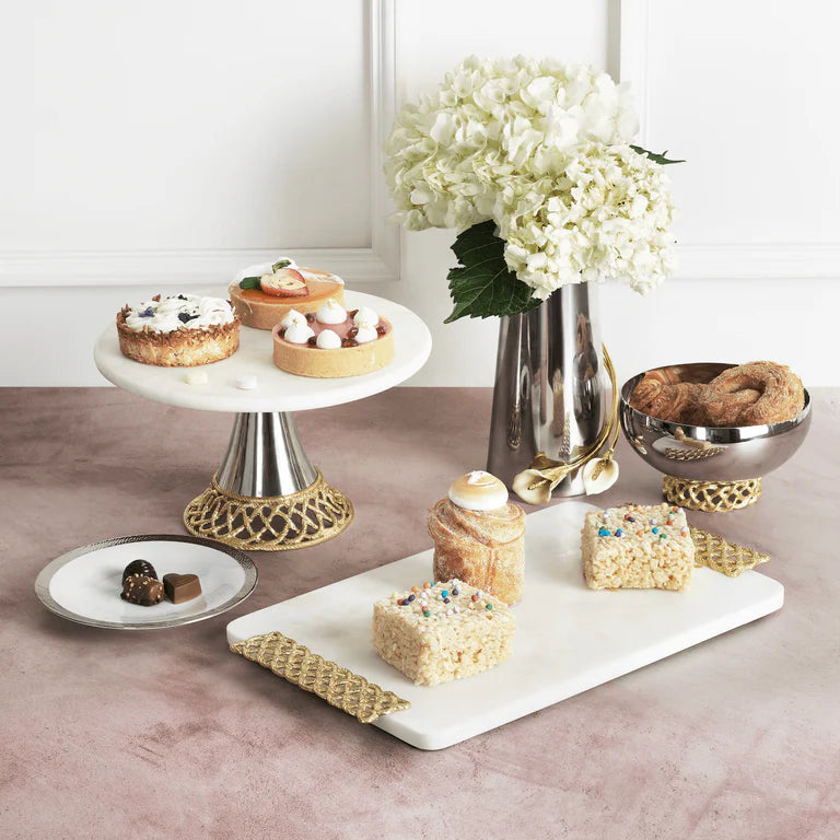 Michael Aram Love Knot Cake Stand