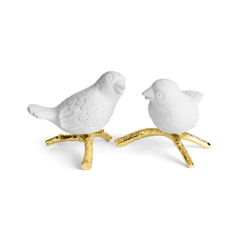 Michael Aram Lovebirds Salt & Pepper Set