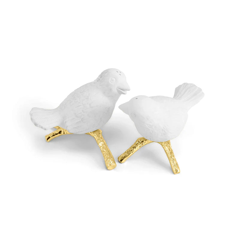 Michael Aram Lovebirds Salt & Pepper Set