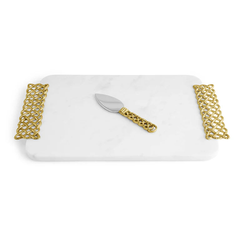 Michael Aram Love Knot Cheeseboard with Spreader