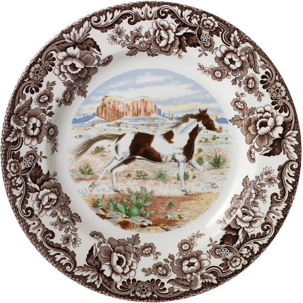 Spode Woodland Dinner Plate, Horse