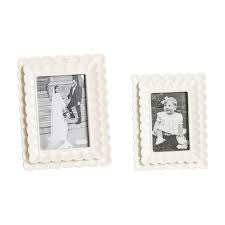 The Porch Mud Pie Small Scalloped Frame