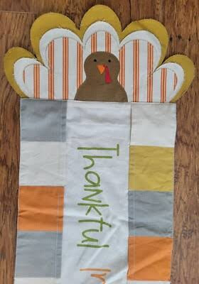 The Porch Mud Pie Thanksgiving Table Runner