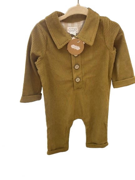 The Porch Mud Pie Corduroy Romper