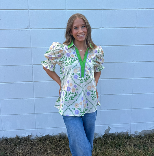 The Bloom Short Sleeve Top