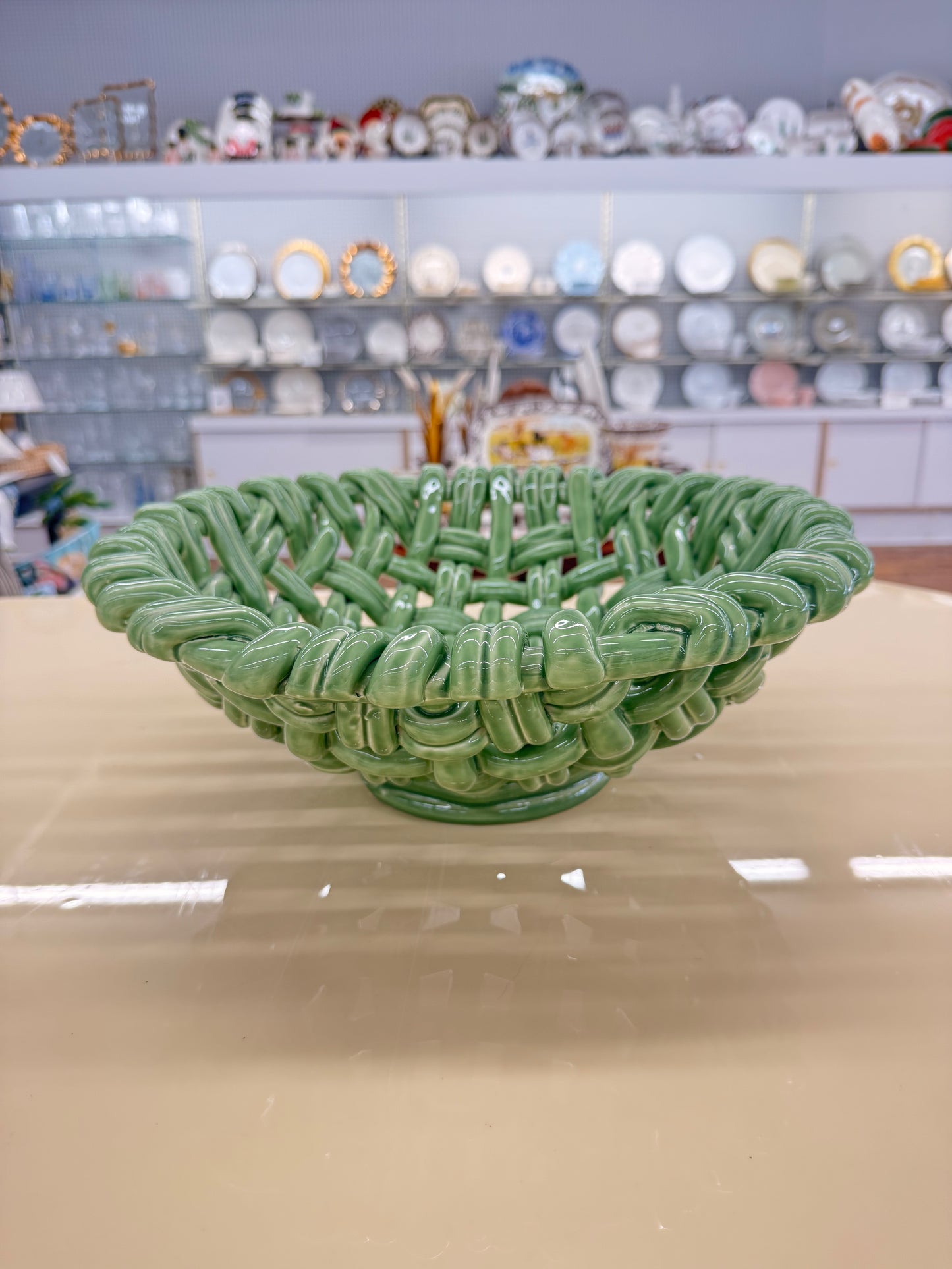Skyros Woven Round Basket
