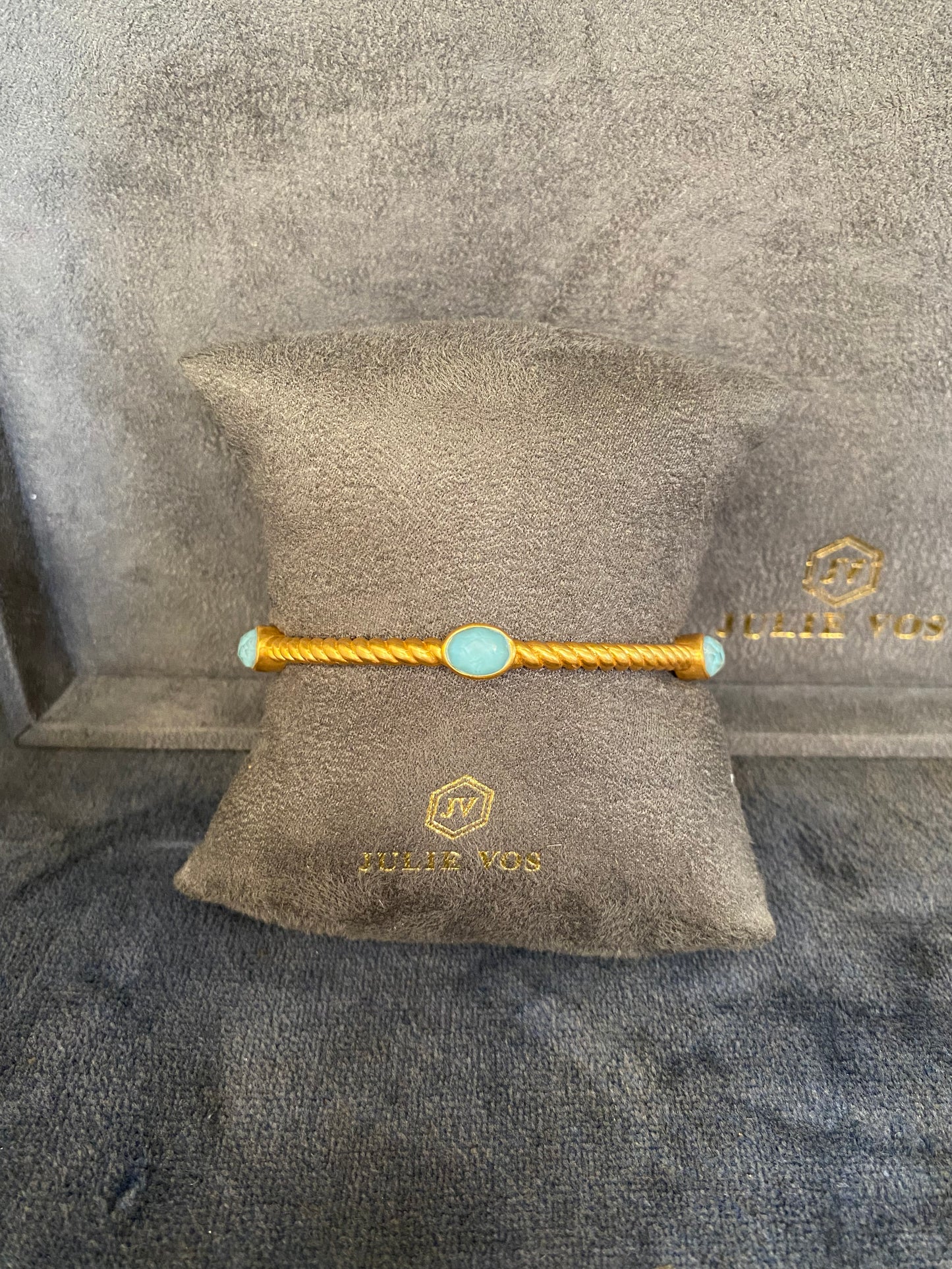 Julie Vos Nassau Stone Bangle