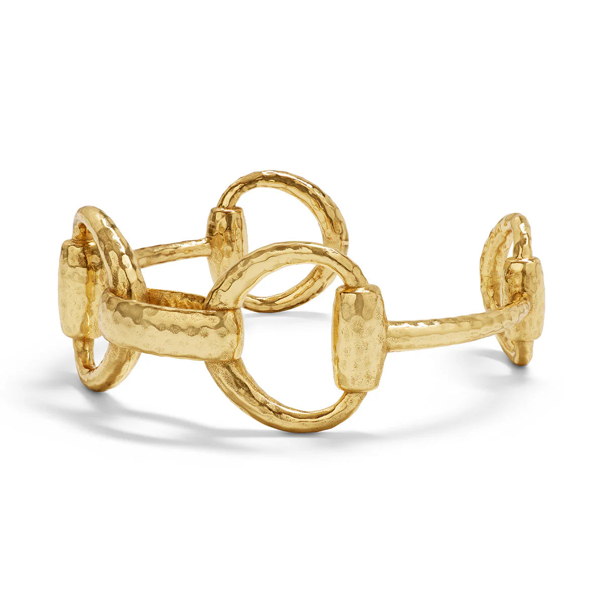 Capucine De Wulf Equestrian Snaffle Bit Link Cuff- Gold