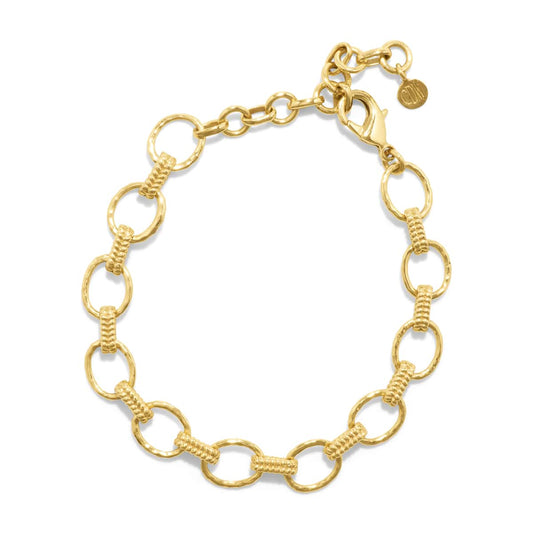 Capucine De Wulf Cleopatra Small Link Bracelet- Gold