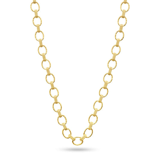Capucine De Wulf Cleopatra Small Link Necklace- Gold