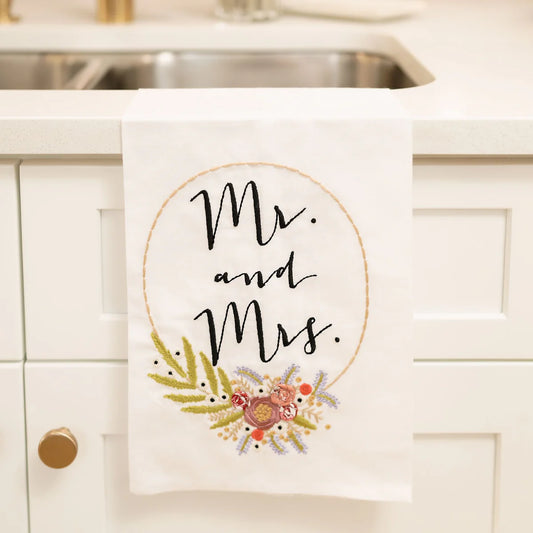 The Porch Glory Haus Mr. and Mrs. Tea Towel