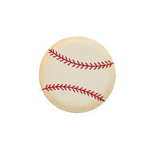 The Porch Round Top Baseball Magnet