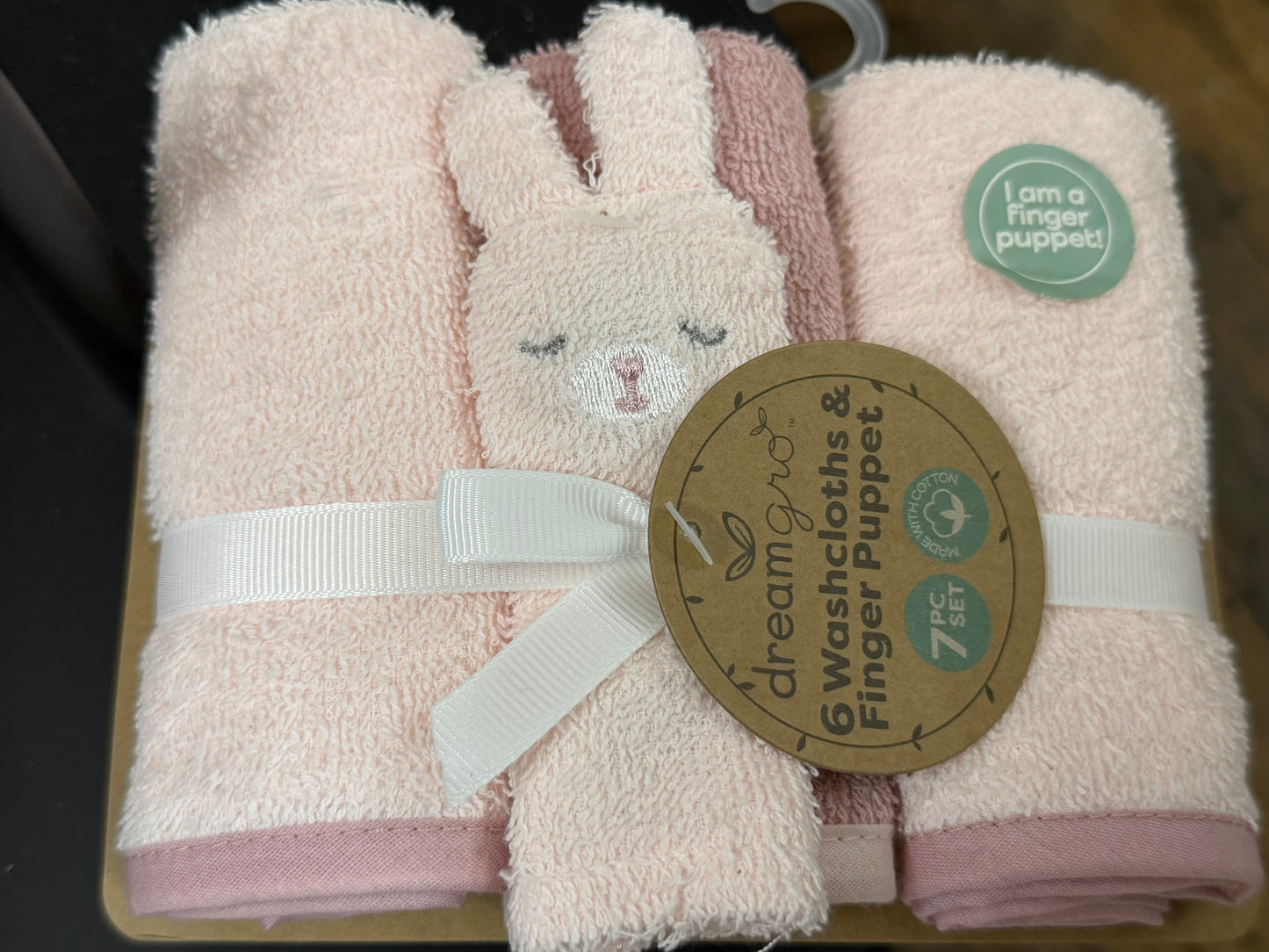 The Porch Washcloths and Finger Puppet